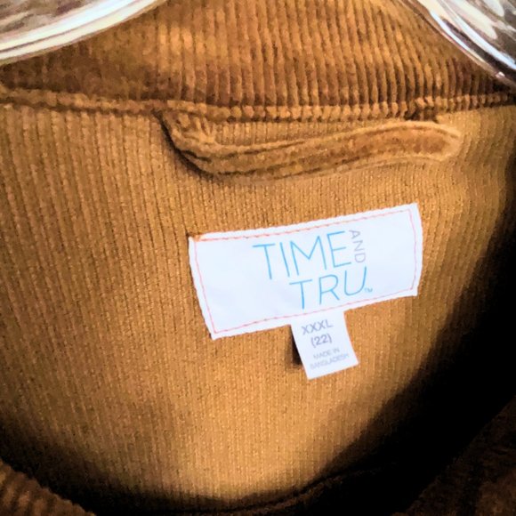 Time and Tru Corduroy Jacket - Picture 3 of 3